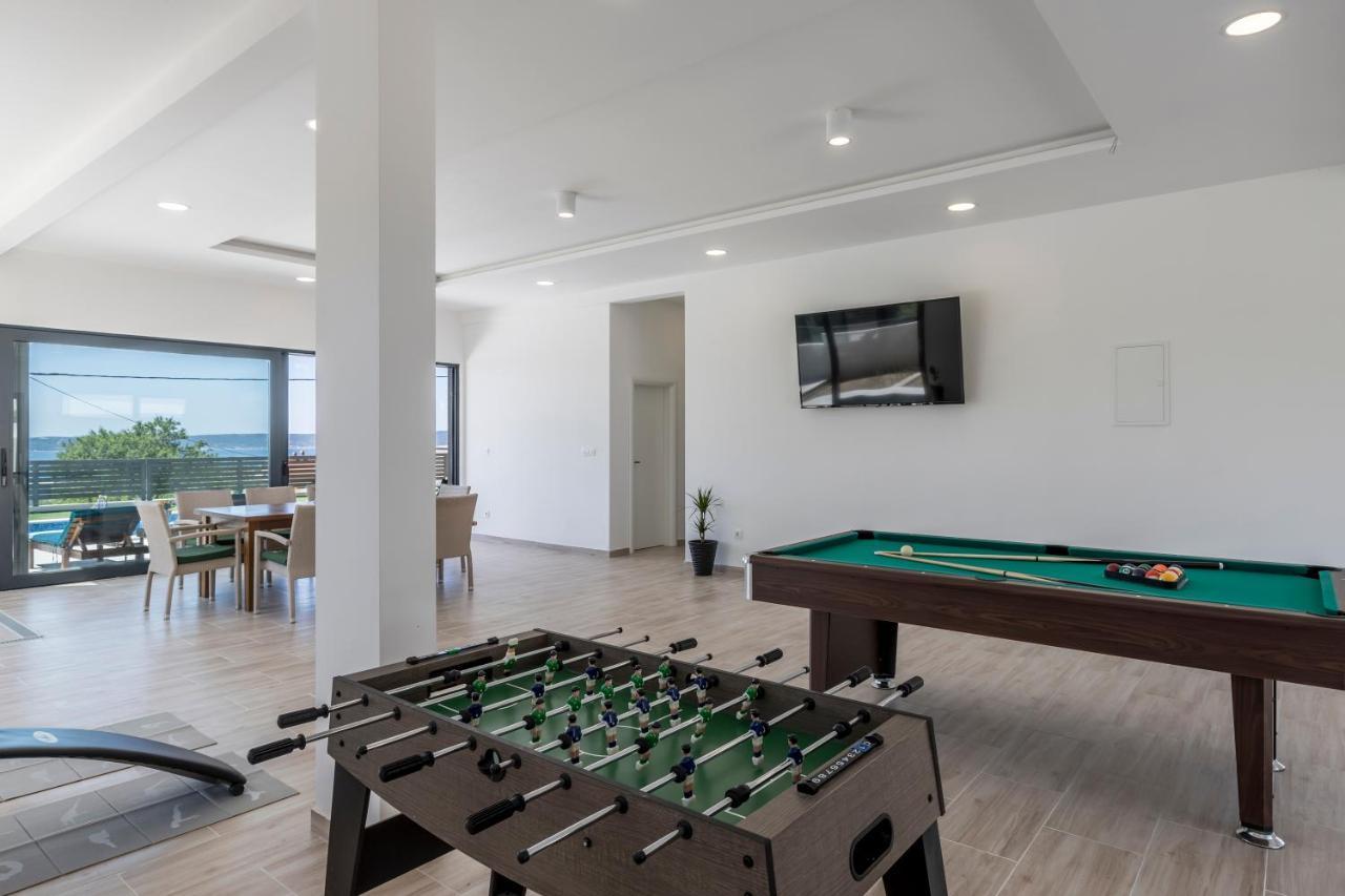 Kaštela Luxury Villa La Nonna Ana - Heated Pool, Sea View, Near Split מראה חיצוני תמונה