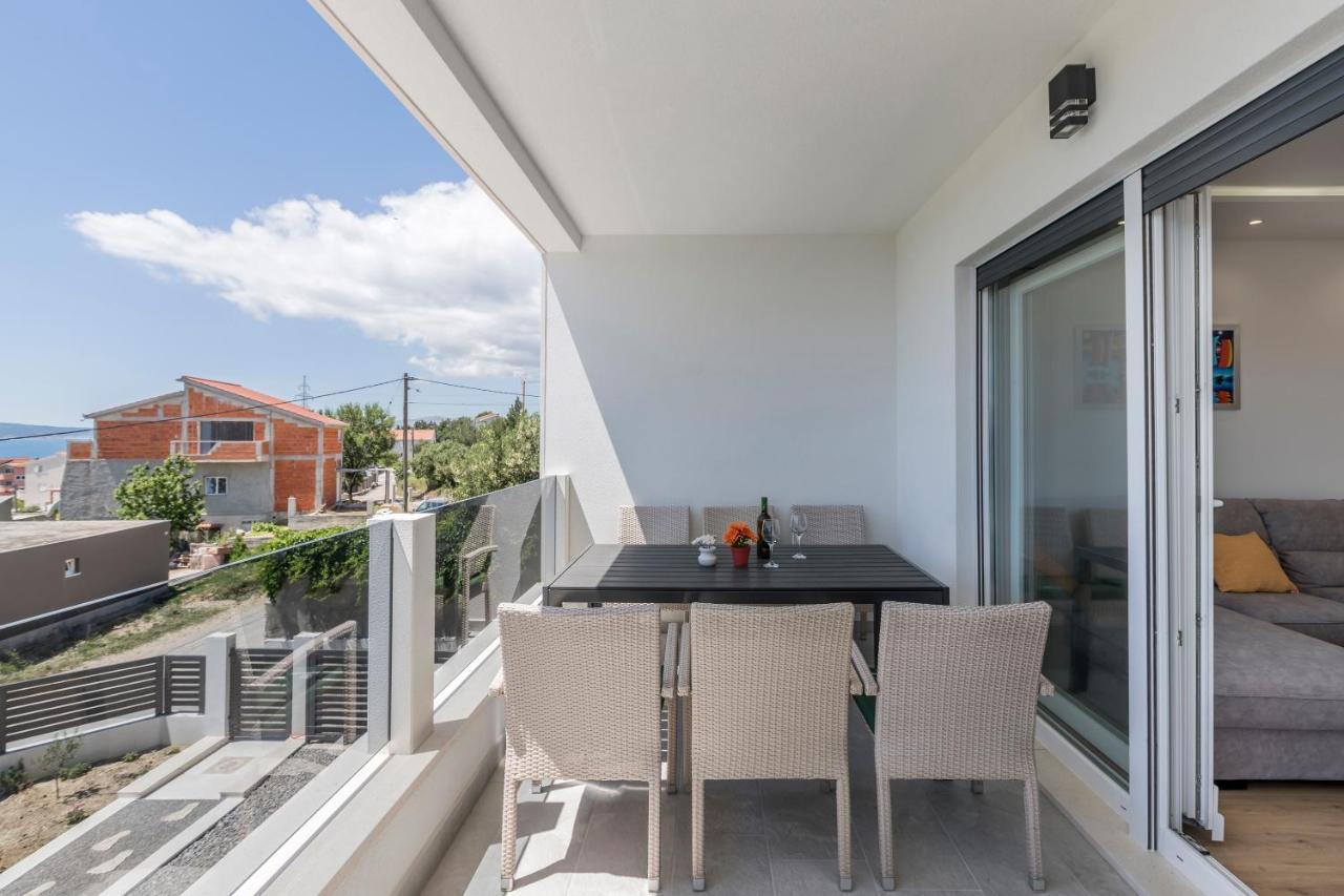 Kaštela Luxury Villa La Nonna Ana - Heated Pool, Sea View, Near Split מראה חיצוני תמונה