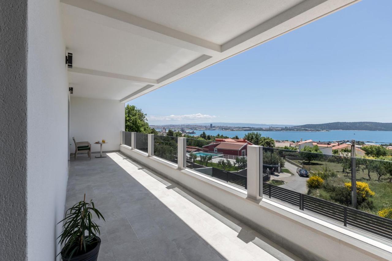 Kaštela Luxury Villa La Nonna Ana - Heated Pool, Sea View, Near Split מראה חיצוני תמונה