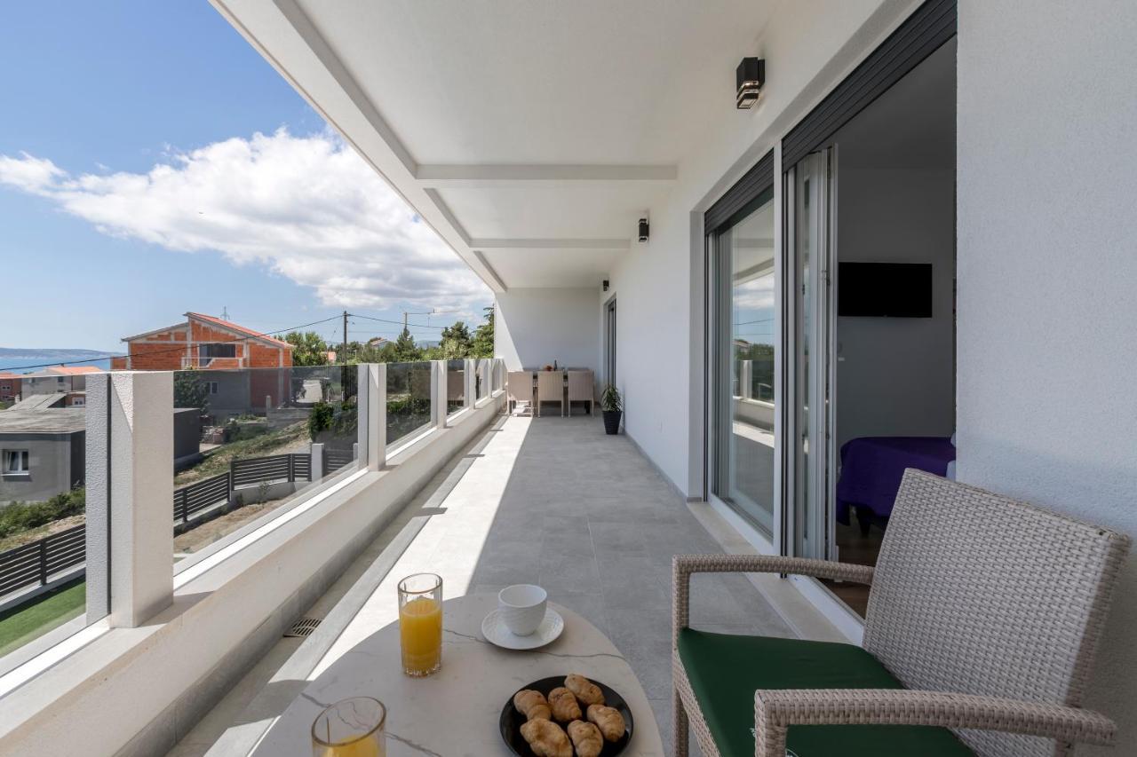 Kaštela Luxury Villa La Nonna Ana - Heated Pool, Sea View, Near Split מראה חיצוני תמונה