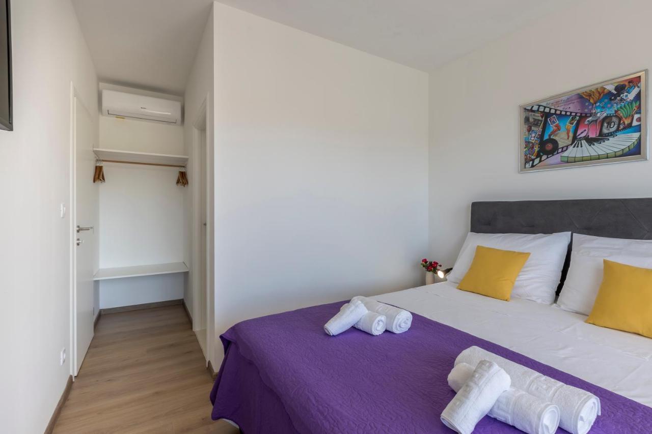 Kaštela Luxury Villa La Nonna Ana - Heated Pool, Sea View, Near Split מראה חיצוני תמונה