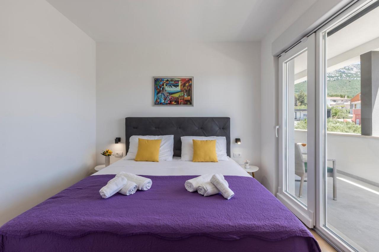 Kaštela Luxury Villa La Nonna Ana - Heated Pool, Sea View, Near Split מראה חיצוני תמונה