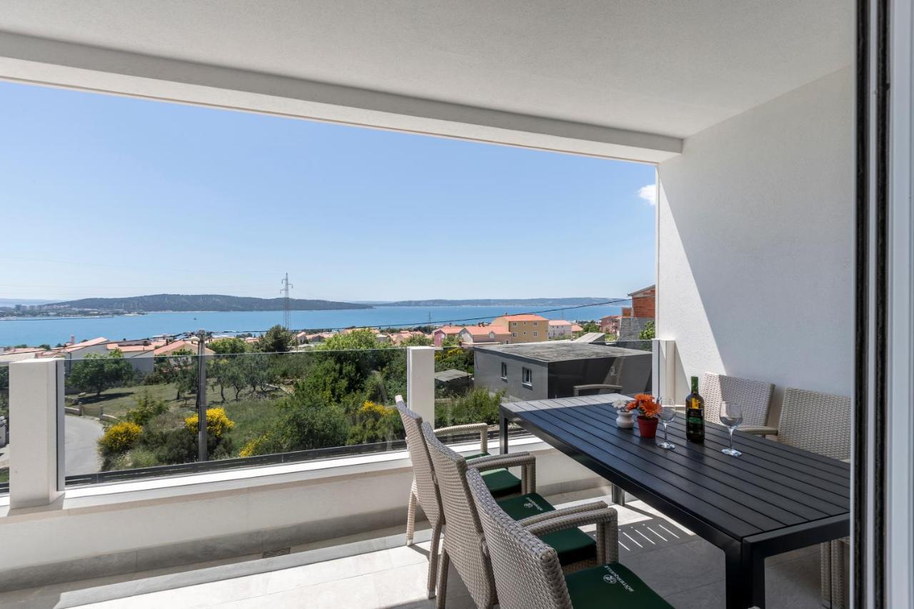 Kaštela Luxury Villa La Nonna Ana - Heated Pool, Sea View, Near Split מראה חיצוני תמונה