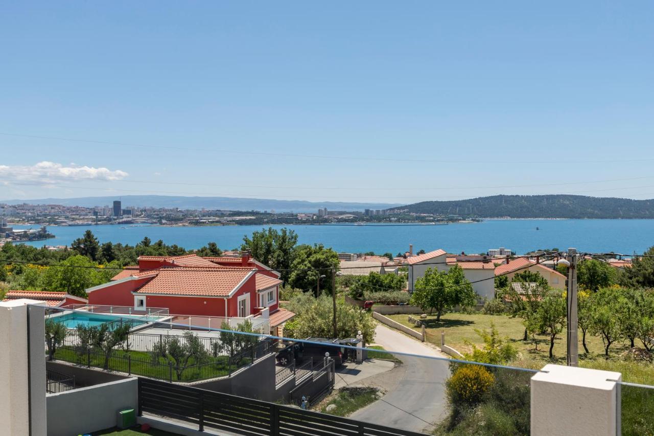 Kaštela Luxury Villa La Nonna Ana - Heated Pool, Sea View, Near Split מראה חיצוני תמונה