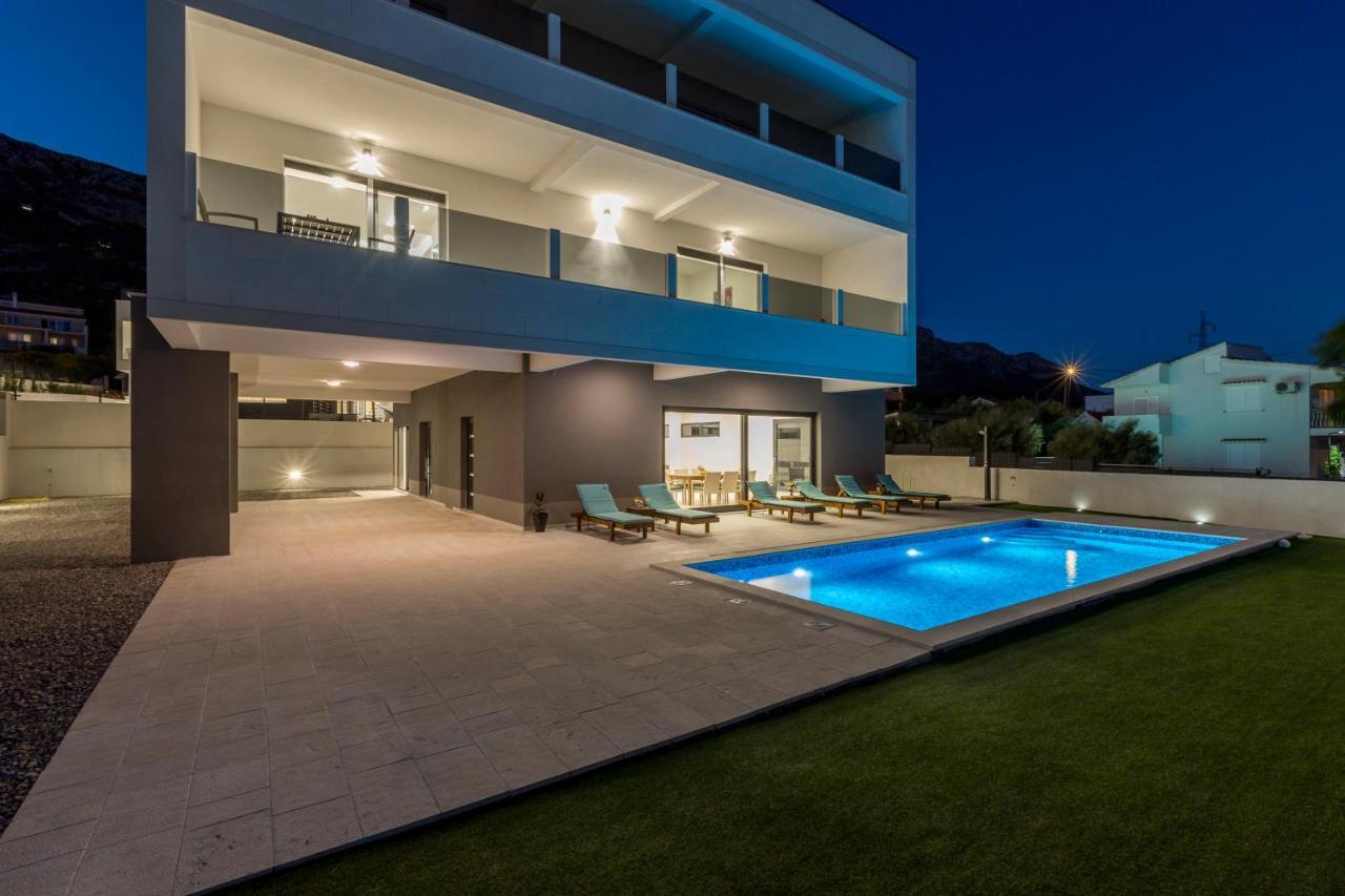 Kaštela Luxury Villa La Nonna Ana - Heated Pool, Sea View, Near Split מראה חיצוני תמונה