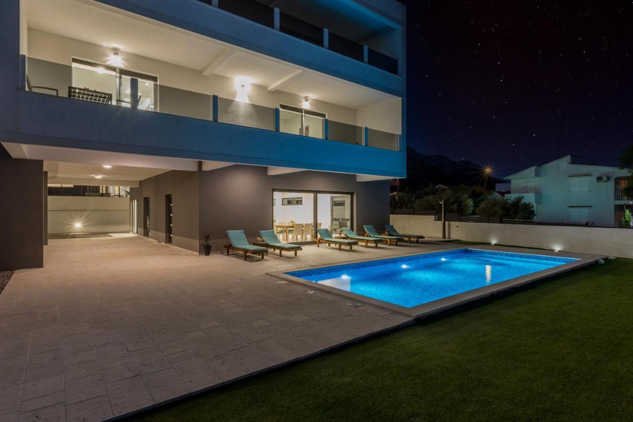 Kaštela Luxury Villa La Nonna Ana - Heated Pool, Sea View, Near Split מראה חיצוני תמונה