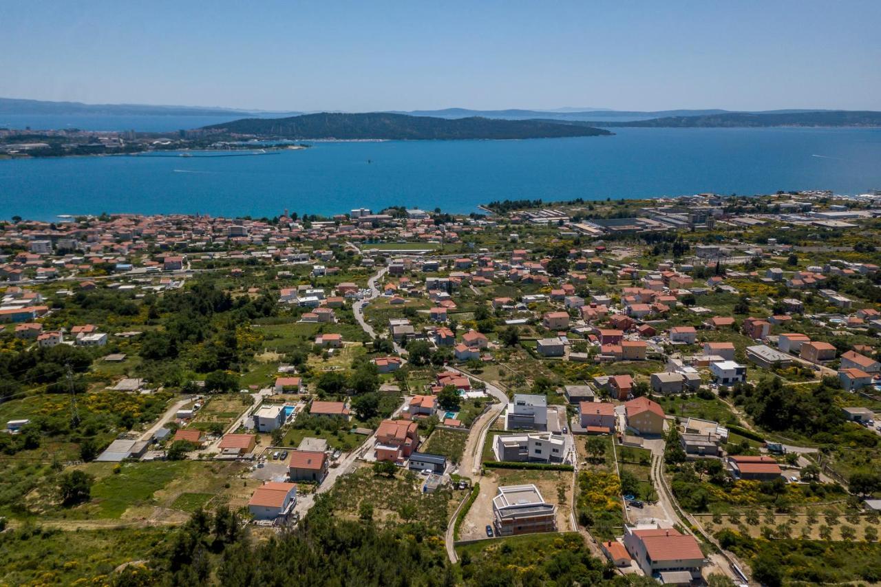 Kaštela Luxury Villa La Nonna Ana - Heated Pool, Sea View, Near Split מראה חיצוני תמונה