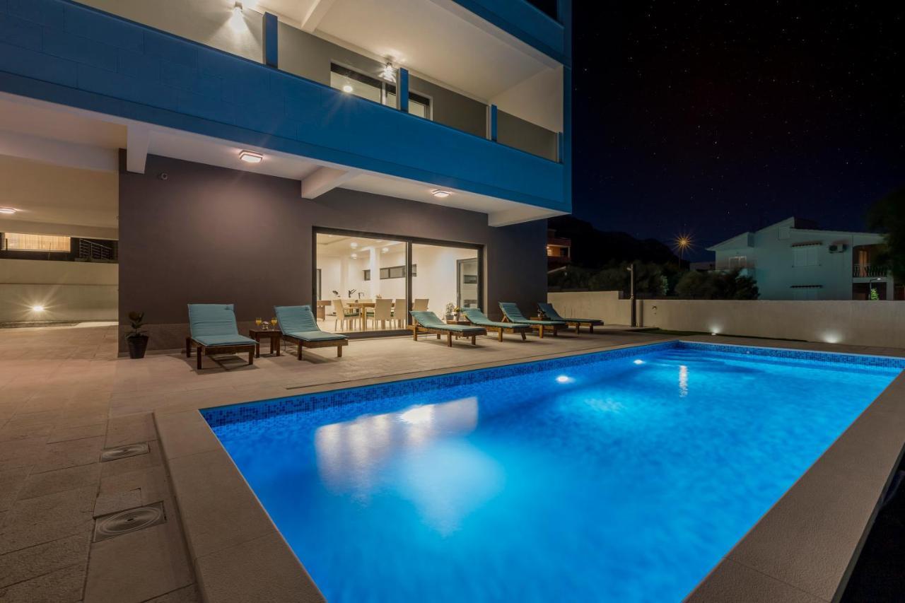 Kaštela Luxury Villa La Nonna Ana - Heated Pool, Sea View, Near Split מראה חיצוני תמונה