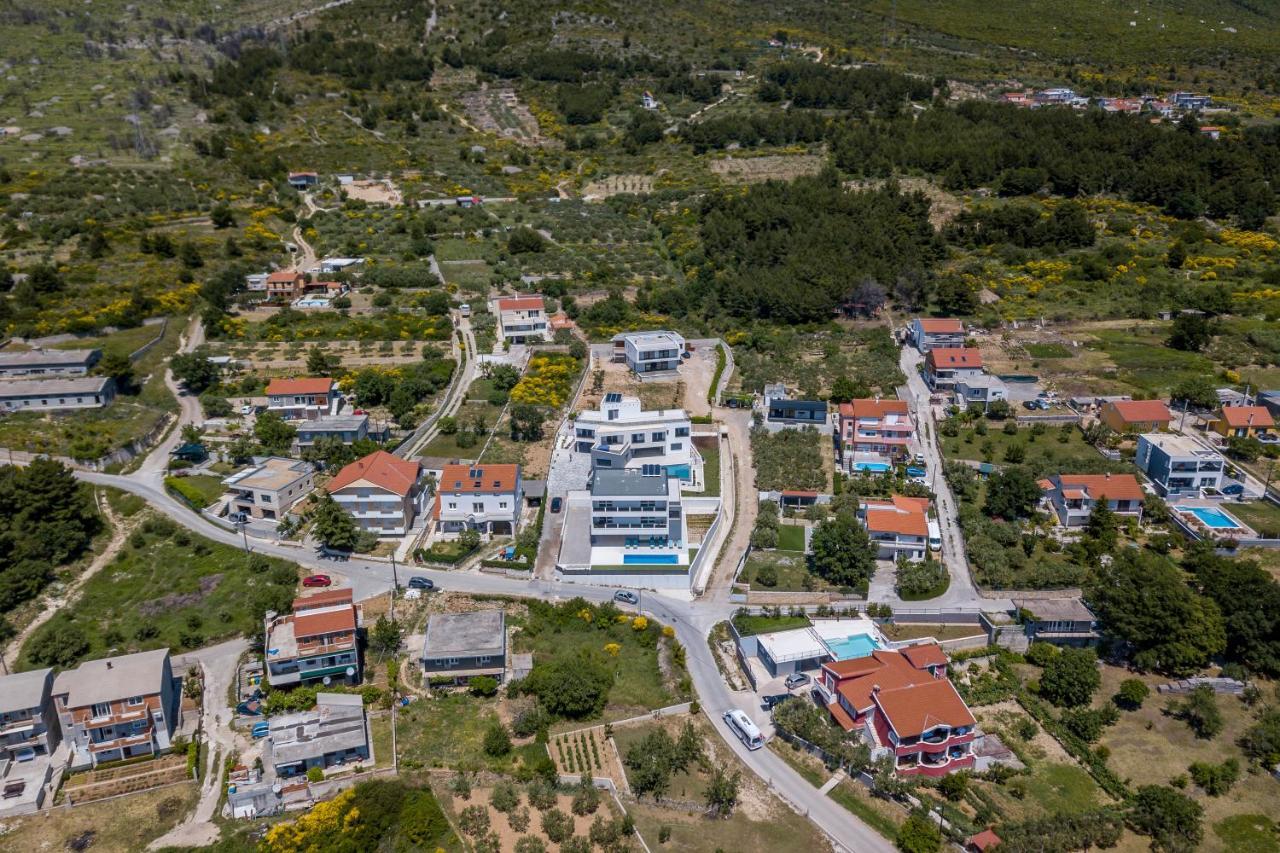 Kaštela Luxury Villa La Nonna Ana - Heated Pool, Sea View, Near Split מראה חיצוני תמונה