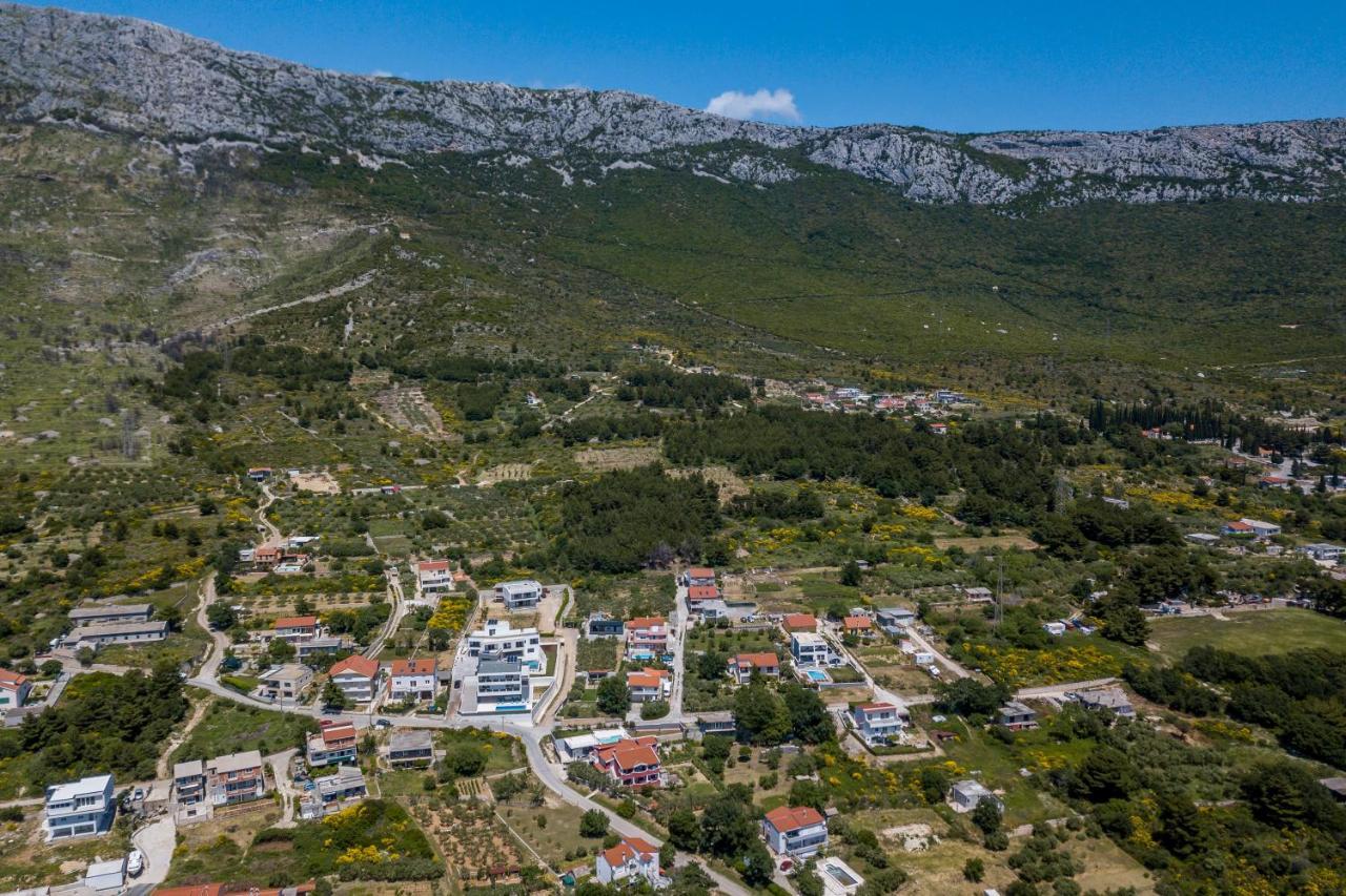 Kaštela Luxury Villa La Nonna Ana - Heated Pool, Sea View, Near Split מראה חיצוני תמונה